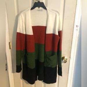 Serra colorblock cardigan